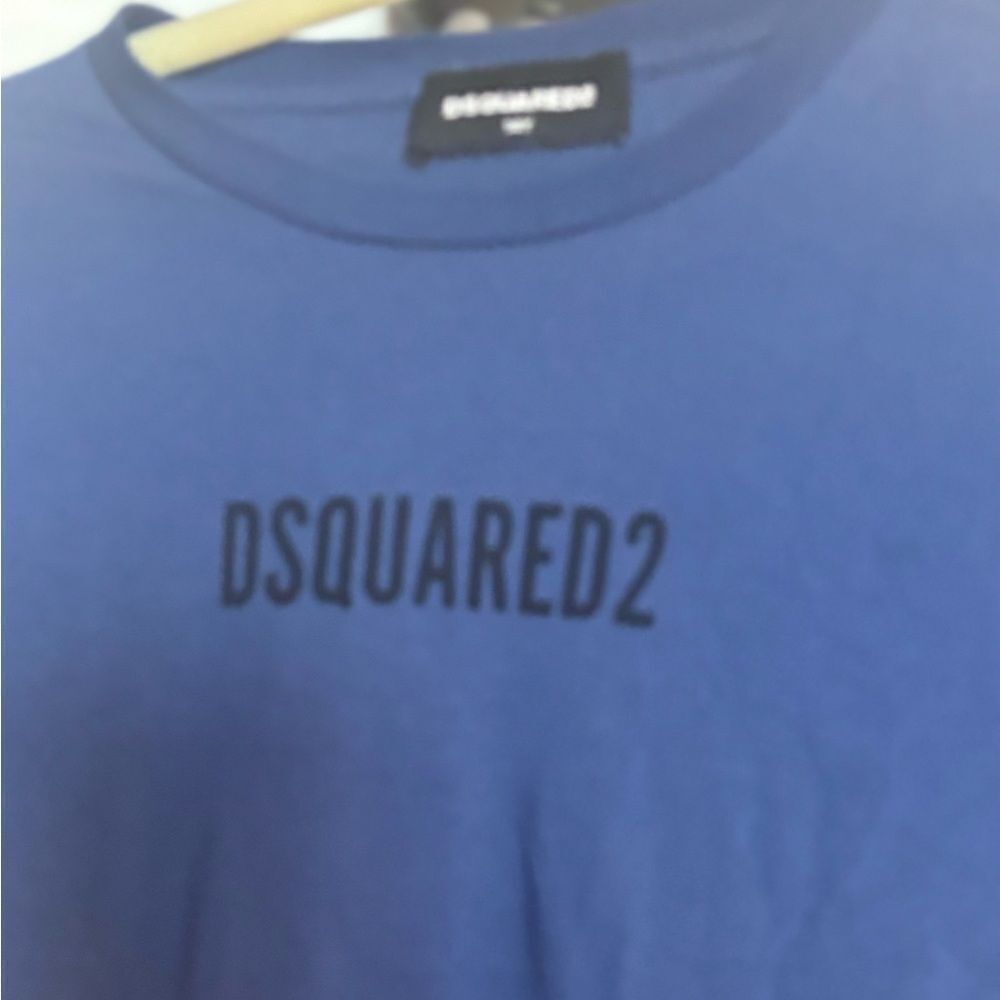 DSquared2 logo tee shirt big novelty tee top y2k designer unisex